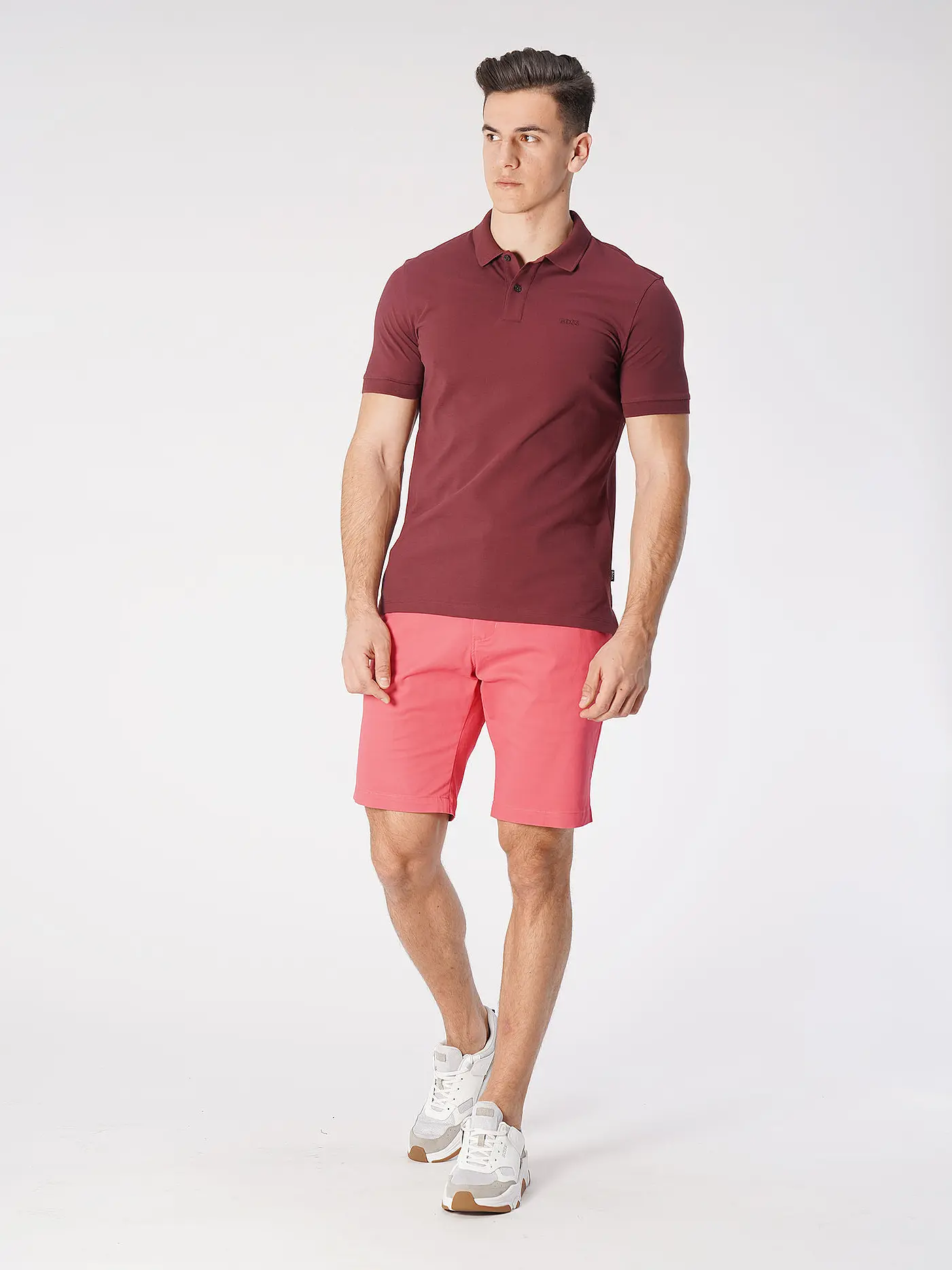 BOSS | Poloshirt Regular Fit PALLAS | rot